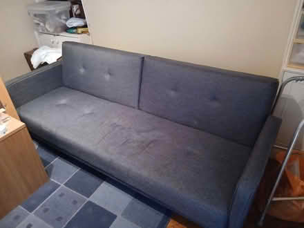 Photo of free 4 seater sofa bed (Clapham (SW4)) #1