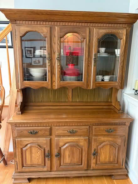 Photo of free Solid Oak Hutch (South Nashua) #1