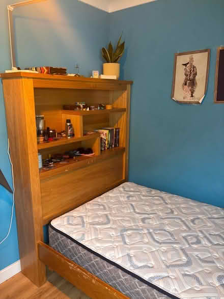 Photo of free Wooden Bed Frame (Single) (Dolbeare TQ13) #1