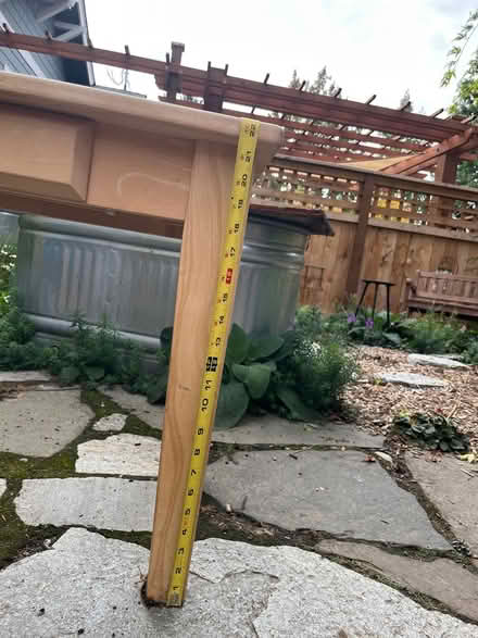 Photo of free Coffee table solid wood (Green Lake) #2