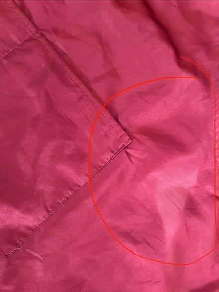 Photo of free Six burgundy aprons (Cupar KY15) #3