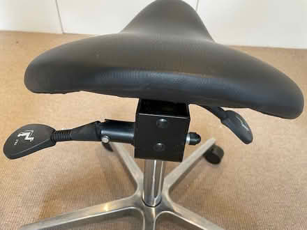 Photo of free saddle stool (Cheriton, Hants SO24 0QA) #3
