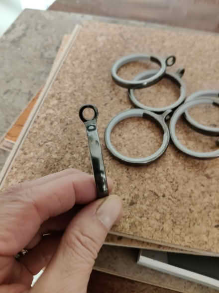 Photo of free Curtain pole rings (Jericho OX2) #2