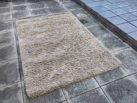 Photo of free Cream coloured rug, 200 x 140 cm (Low Fell NE9) #1
