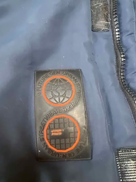 Photo of free Child’s Blue Winter Coat. 9-10 years. Zip broken. (Southsea PO4) #1