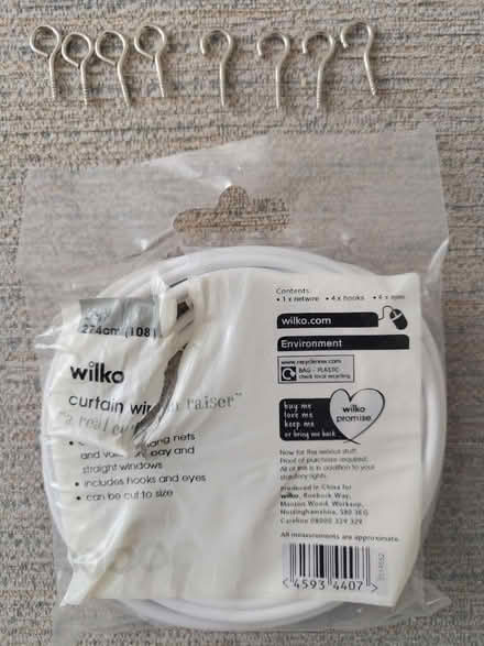 Photo of free Curtain wire (Beeston NG9) #1