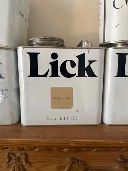 Photo of free Lick paints (Shepherds Bush W6) #3