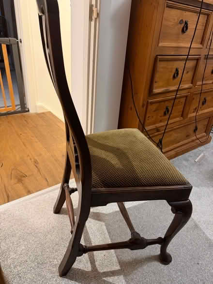 Photo of free antique dining chair (Old Hall Green SG11) #3