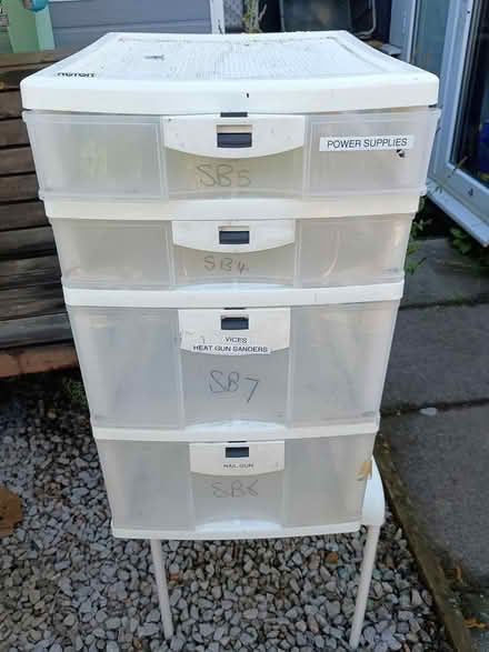 Photo of free 2 plastic storage units (Saltney Chester CH4) #2