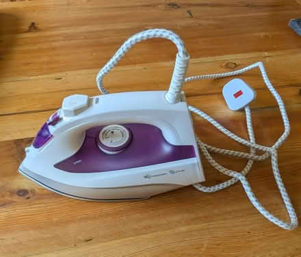 Photo of free Purple 2000W Steam Iron (Teddington TW11) #1