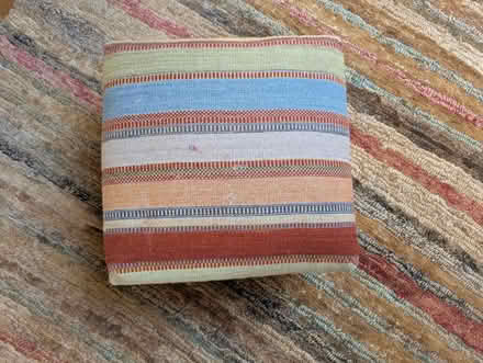 Photo of free Upholstered ottoman foot stool (Teddington TW11) #2