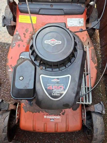Photo of free Champion CR484 Push Petrol Mower (Mickleover DE3) #3