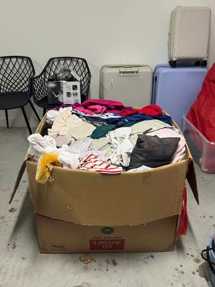 Photo of free Large Box of Mixed Clothing (Holt) #1