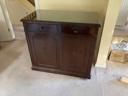 Photo of free Dark wood cabinet (Burnham, Bucks) #1