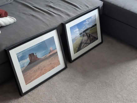 Photo of free 2 Ikea black frames 40x60cm (SE10) #1