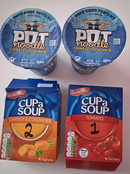 Photo of free Pot Noodles & Cuppa Soups (Pitsea SS13) #1