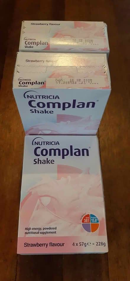 Photo of free Complan Shake Strawberry x 8 boxes (Liphook GU30) #1