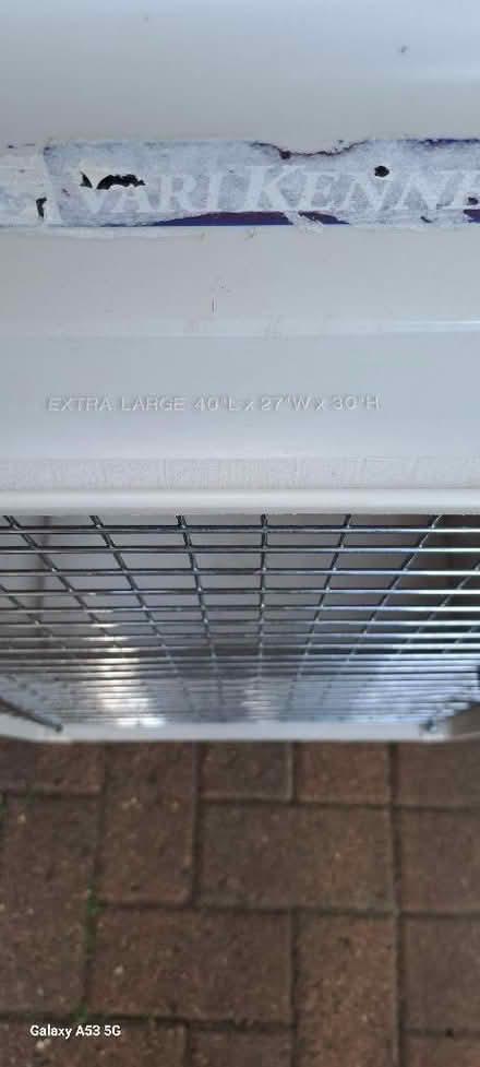 Photo of free Extra large dog crate (Wigginton OX15) #2