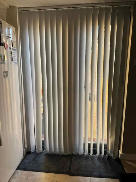 Photo of free Beige Vertical Blinds to fit patio doors (Kimpton SG4) #1