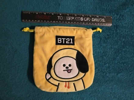 Photo of free Yellow BT21 Chimmy Drawstring Pouch (West 7th) #2