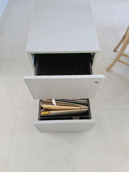 Photo of free Small 2 drawer filing cabinet (Wicklow town) #2