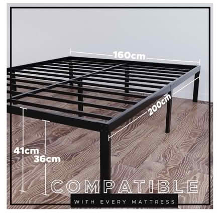 Photo of free King Size Bed Frame (Jericho OX1) #3