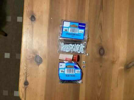 Photo of free Upholstery tacks & nails (Oswestry SY11) #1