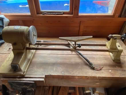 Photo of free wood turning lathe (Longham NR19) #1