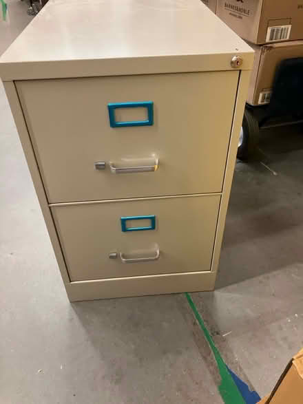 Photo of free 2 drawer file cabinet (Market Street, Lynnfield, MA) #1