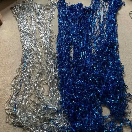 Photo of free Shiny streamers blue and silver (KT1 Norbiton) #1
