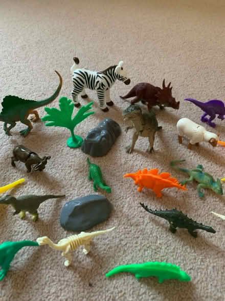 Photo of free Collection for dinosaur figures (Yately GU17) #3