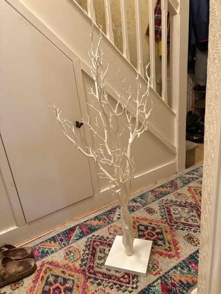 Photo of free Decorative white tree 110cm (Barming, Maidstone ME16) #3