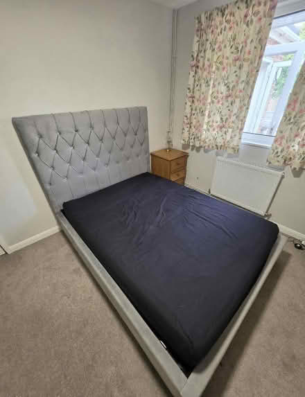 Photo of free Time4Sleep Savoy Double Ottoman Bed Grey + Sleep Sanctuary (Goldsworth Park GU21) #2