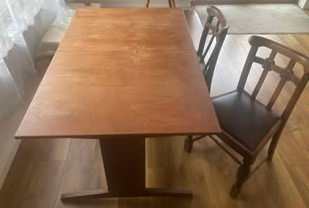 Photo of free Dining Room Table & 2 chairs (Ardvarna, Oughterard) #2