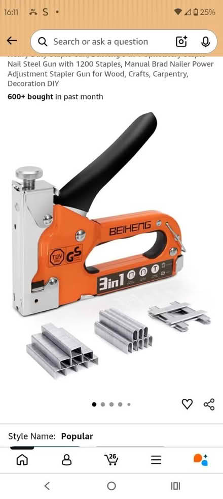 Photo of Staple gun (Belle vale L27) #1