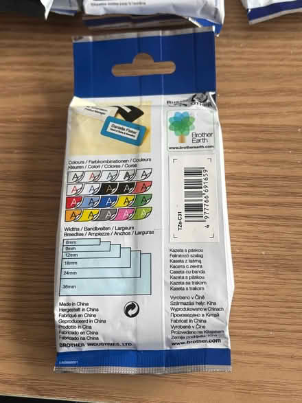 Photo of free Label cartridges for eg Brother P touch label printer (New Eltham SE9) #3