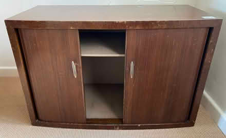 Photo of free A small cupboard with tambour doors (Lodge Moor S10) #2
