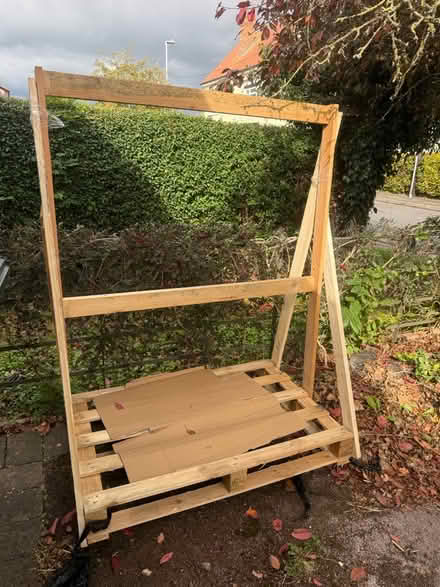 Photo of free Pallet with upright bars (NG12 Cropwell Bishop) #1