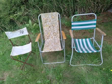 Photo of free 3 garden chairs (Stinchcombe GL11) #1