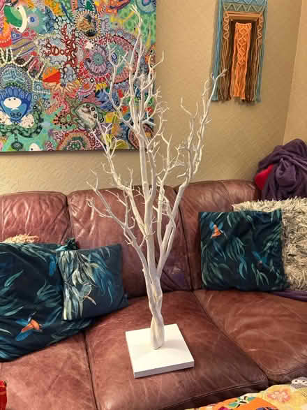 Photo of free Decorative white tree 110cm (Barming, Maidstone ME16) #1