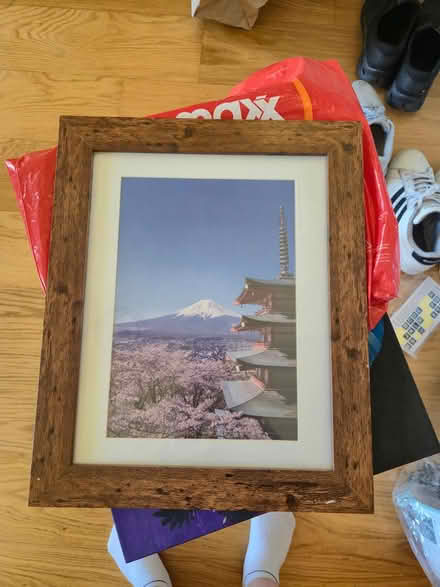Photo of free Wilko Wooden Photo Frame (W3 7DY) #1