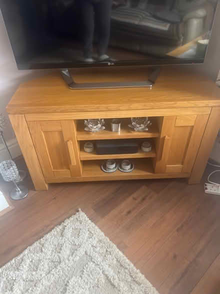 Photo of free Solid wood corner unit can be used for tv (Wardley M27) #1