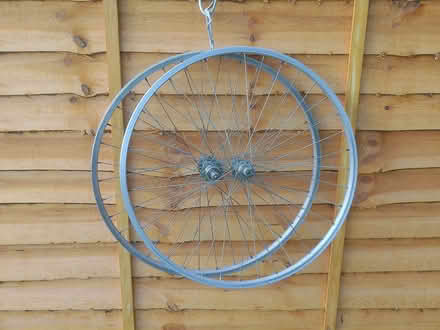 Photo of free Mountain bike alloy wheels 26" (Bradford on Avon BA15) #1