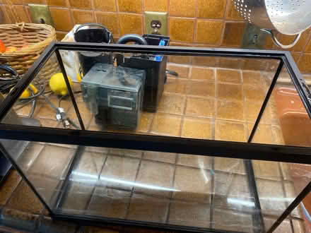 Photo of free Aquarium & filter (Near Greer park, Palo alto) #1