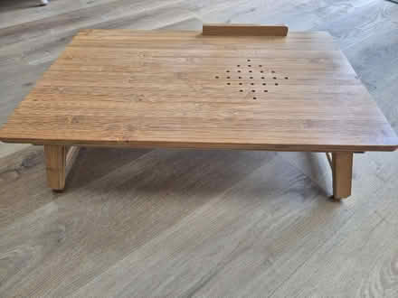 Photo of free Wooden laptop stand (Quelhams Head SL4) #1