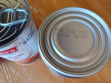 Photo of free Tins of Baxters chicken broth soup best before Aug 26 (Westbury Fields BS9) #4