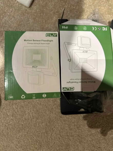 Photo of free 2pcs of Outdoor sensor floodlights (Leeds LS10) #1