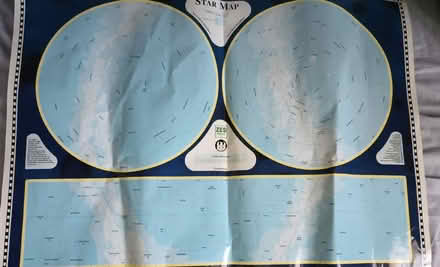 Photo of free Star map poster, approx 75x50cm (Ruislip HA4) #1