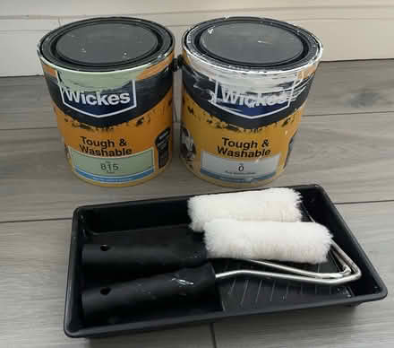 Photo of free Paint leftovers (walls and ceiling) (W55ES) #1