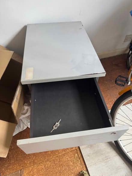 Photo of free Grey foolscap hang binder filing cabinet (Brook Green W14) #2